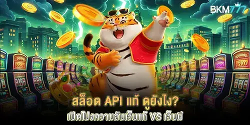 สล็อต API แท้ ดูยังไง? เปิดโปงความลับเว็บแท้ vs เว็บผี